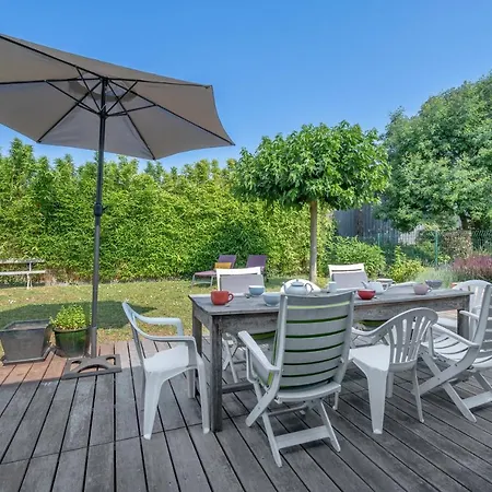600m De La - Maison Pour 8 - Jardin *